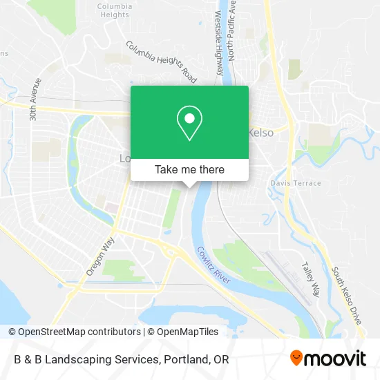 B & B Landscaping Services map