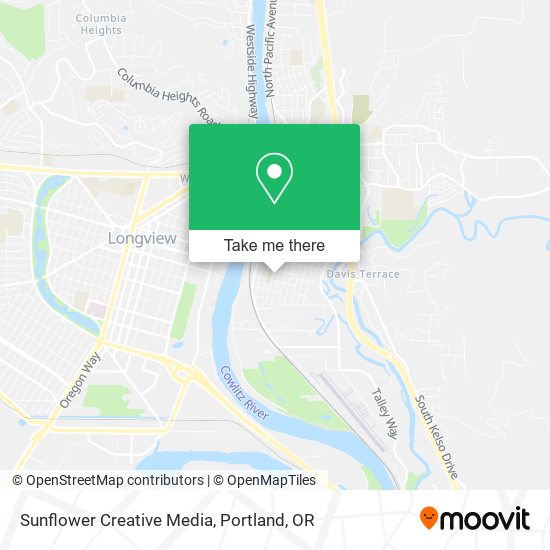 Sunflower Creative Media map