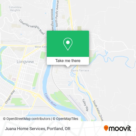 Juana Home Services map