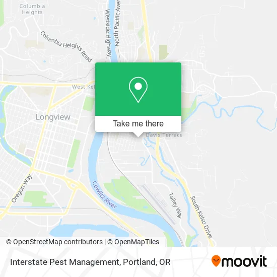 Interstate Pest Management map