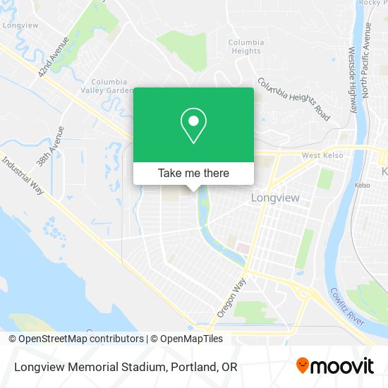 Mapa de Longview Memorial Stadium