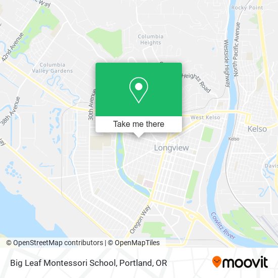 Big Leaf Montessori School map