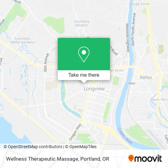 Wellness Therapeutic Massage map