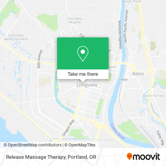 Release Massage Therapy map