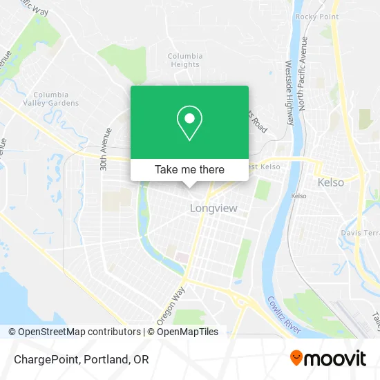 ChargePoint map