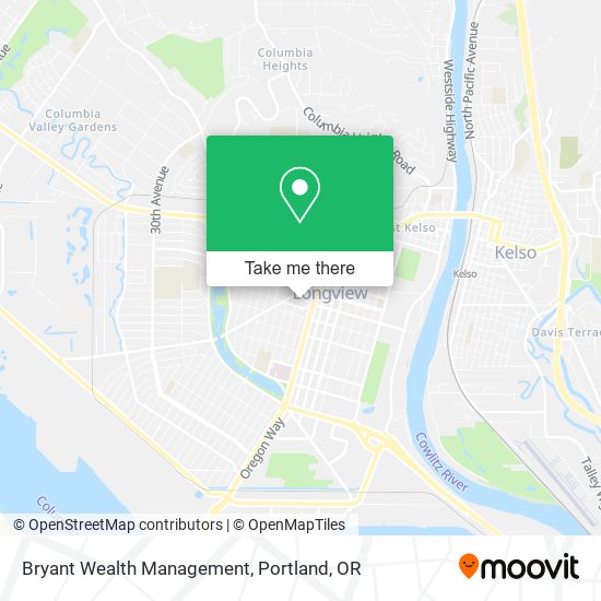 Bryant Wealth Management map