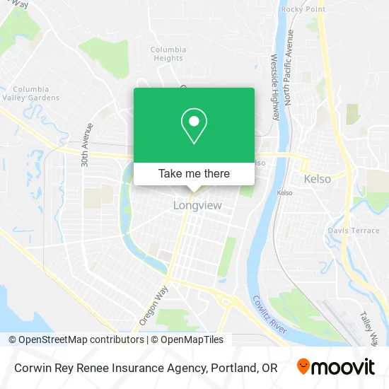 Corwin Rey Renee Insurance Agency map