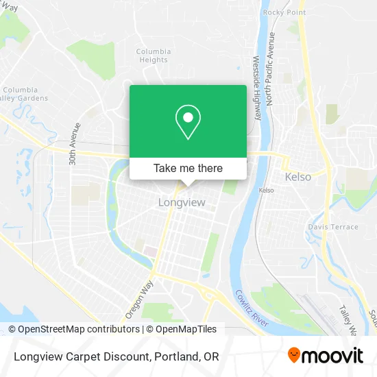 Longview Carpet Discount map