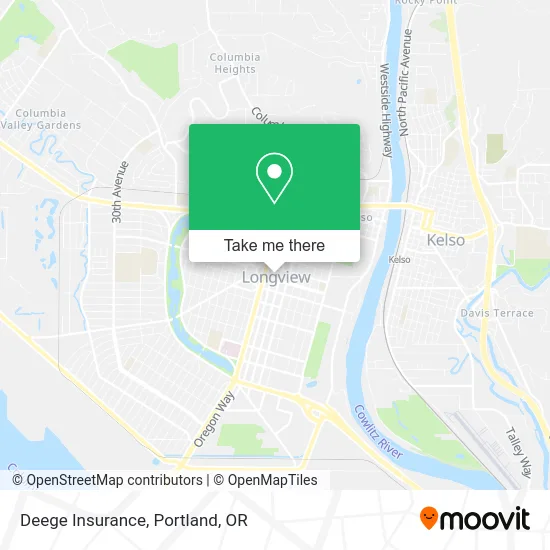 Deege Insurance map