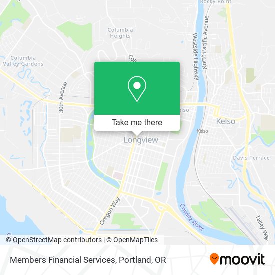 Members Financial Services map