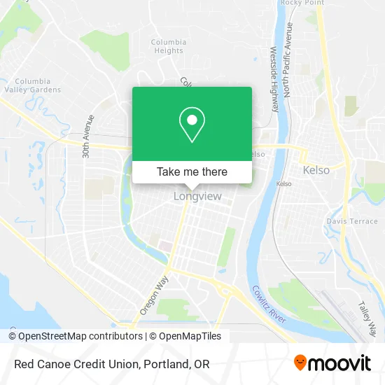 Red Canoe Credit Union map