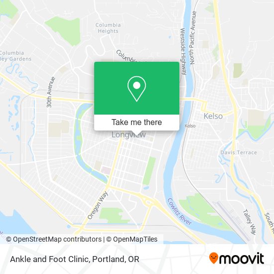 Ankle and Foot Clinic map