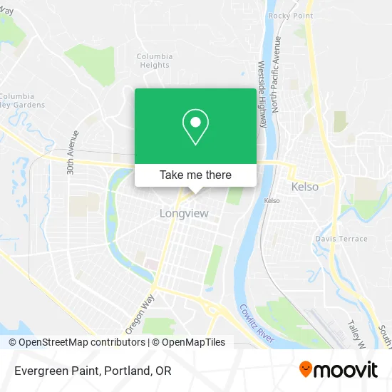Evergreen Paint map