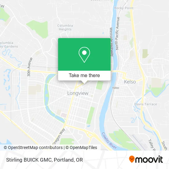 Stirling BUICK GMC map