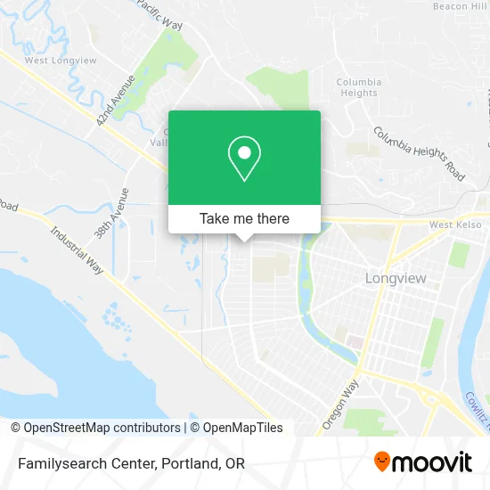 Familysearch Center map