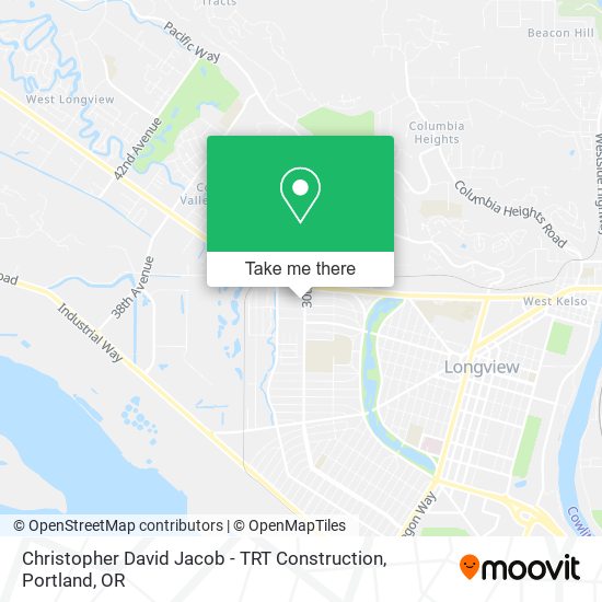 Christopher David Jacob - TRT Construction map