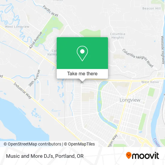 Music and More DJ's map