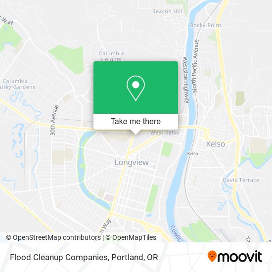 Mapa de Flood Cleanup Companies