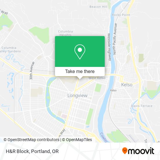 H&R Block map