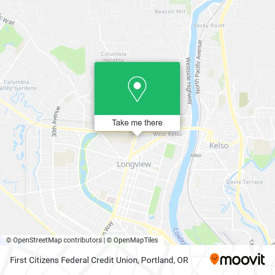 First Citizens Federal Credit Union map