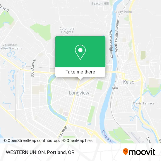Mapa de WESTERN UNION