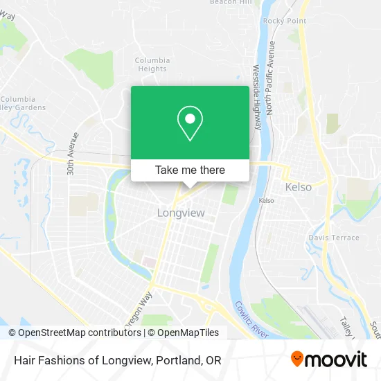 Hair Fashions of Longview map