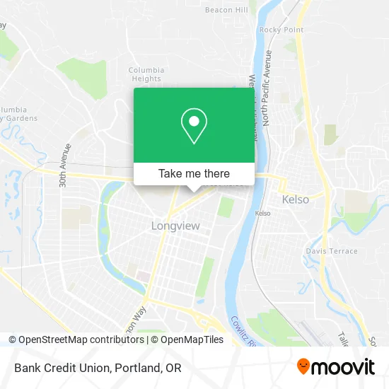 Mapa de Bank Credit Union