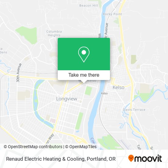 Renaud Electric Heating & Cooling map