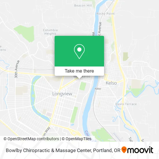 Bowlby Chiropractic & Massage Center map