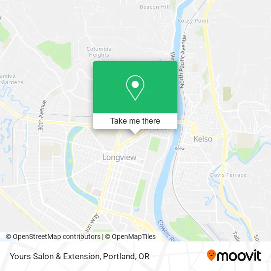Mapa de Yours Salon & Extension