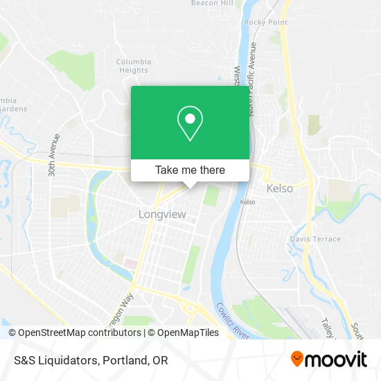 Mapa de S&S Liquidators