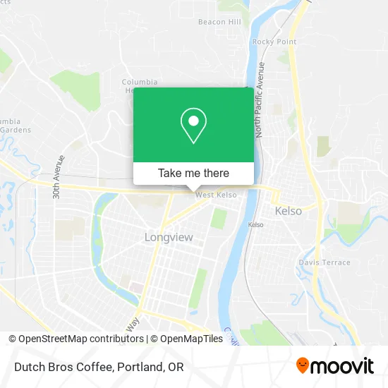 Dutch Bros Coffee map