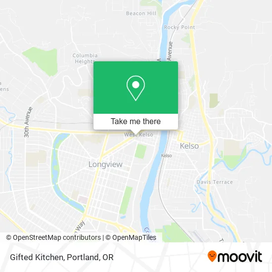 Mapa de Gifted Kitchen