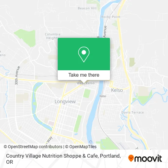 Mapa de Country Village Nutrition Shoppe & Cafe