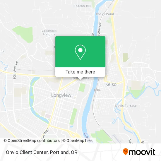 Mapa de Onvio Client Center