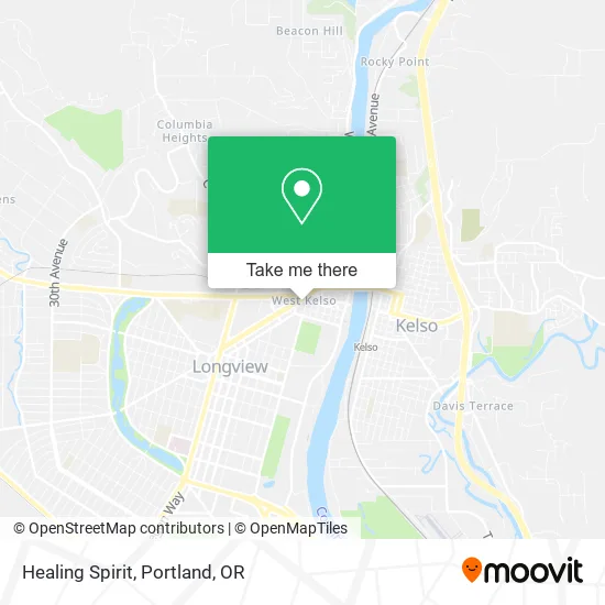 Mapa de Healing Spirit