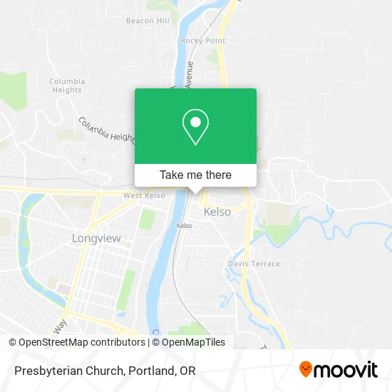 Presbyterian Church map