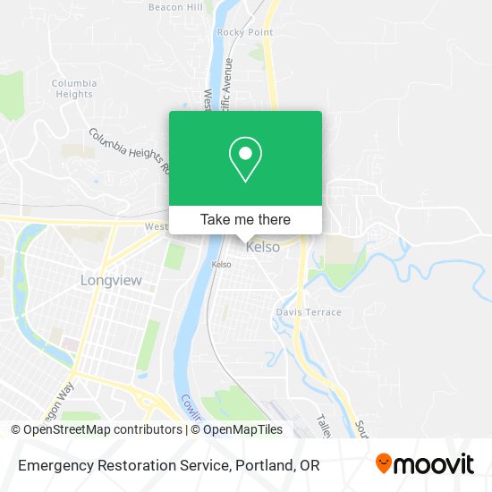 Mapa de Emergency Restoration Service