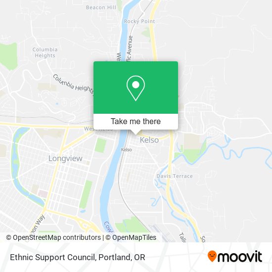 Ethnic Support Council map