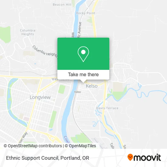 Ethnic Support Council map
