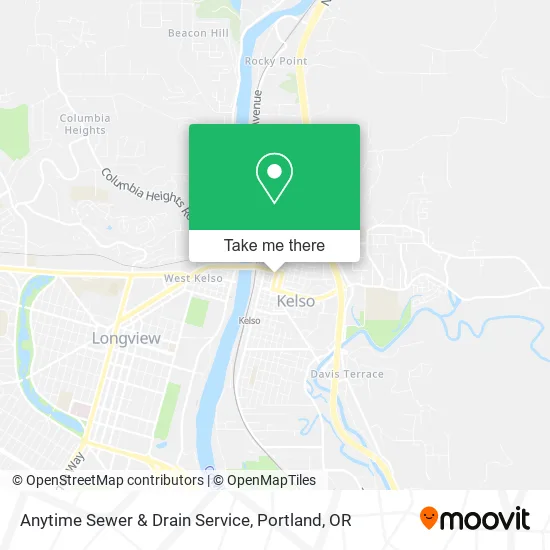 Anytime Sewer & Drain Service map