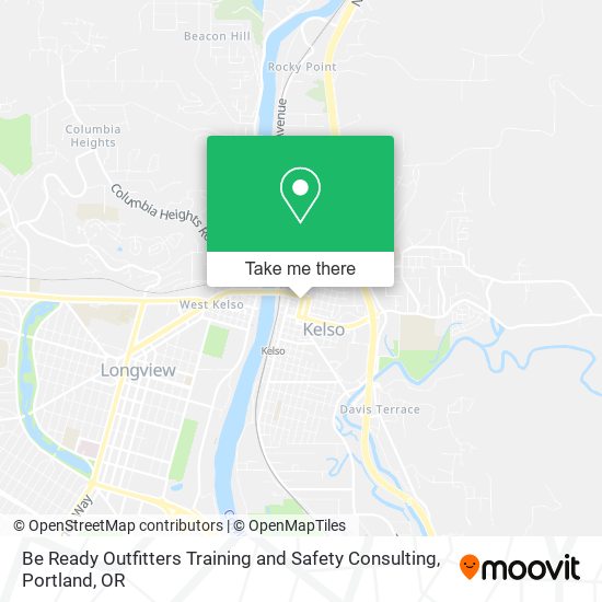 Be Ready Outfitters Training and Safety Consulting map