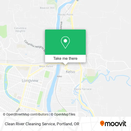 Clean River Cleaning Service map