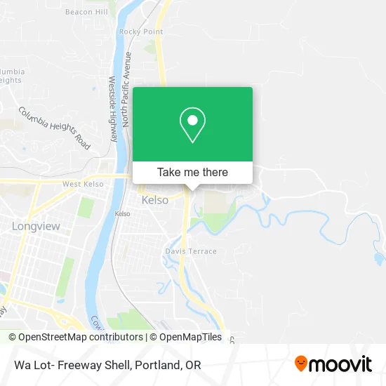 Wa Lot- Freeway Shell map