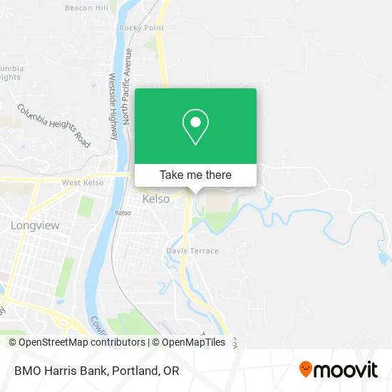 BMO Harris Bank map