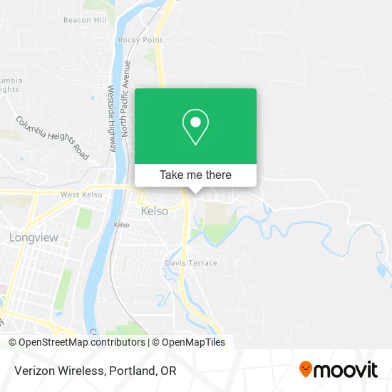 Verizon Wireless map