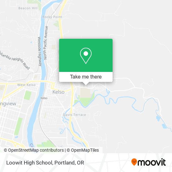 Loowit High School map