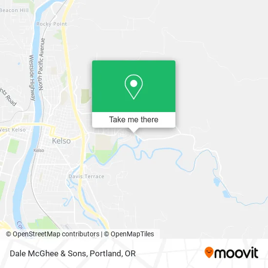 Mapa de Dale McGhee & Sons