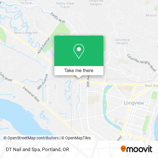 DT Nail and Spa map
