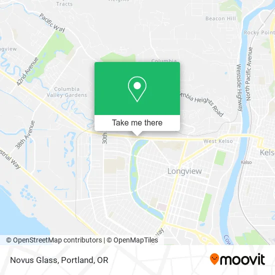 Novus Glass map